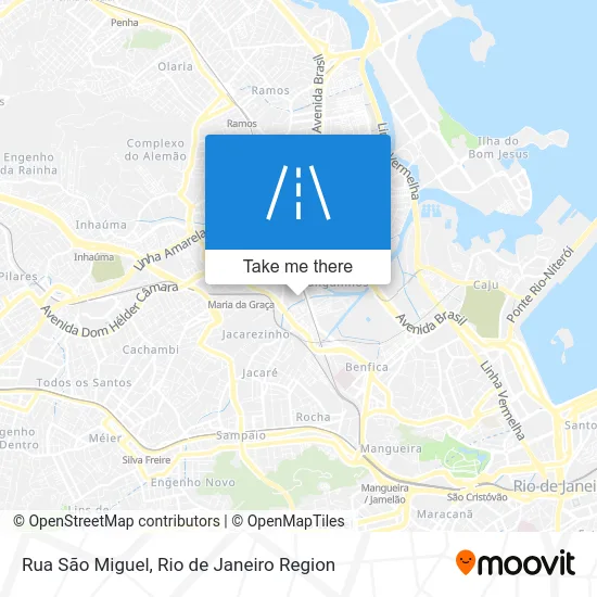 Rua São Miguel map