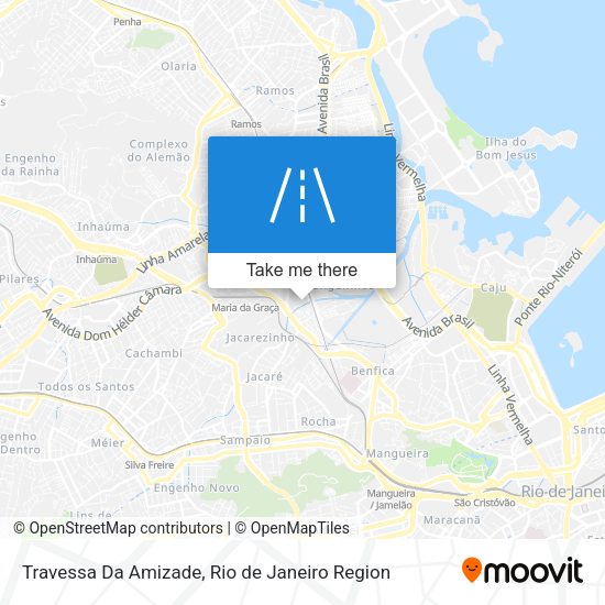 Travessa Da Amizade map