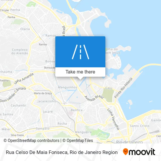 Rua Celso De Maia Fonseca map