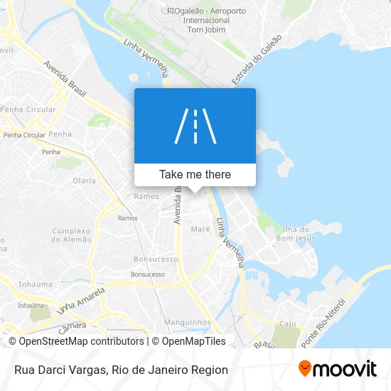Rua Darci Vargas map