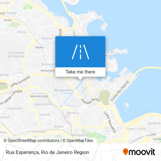 Rua Esperança map