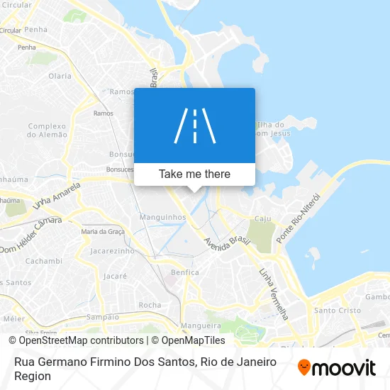 Rua Germano Firmino Dos Santos map