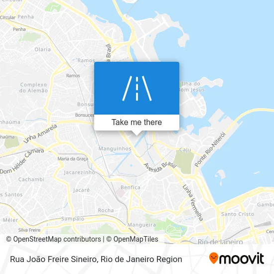 Rua João Freire Sineiro map