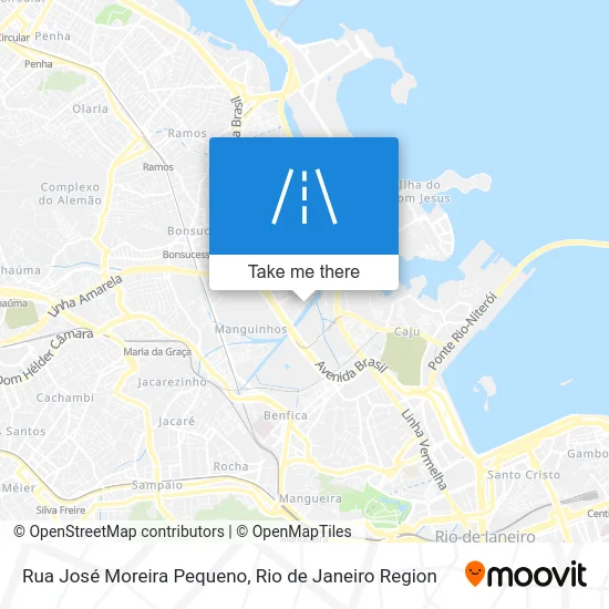 Rua José Moreira Pequeno map