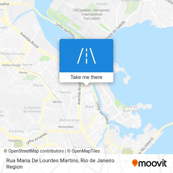 Rua Maria De Lourdes Martins map