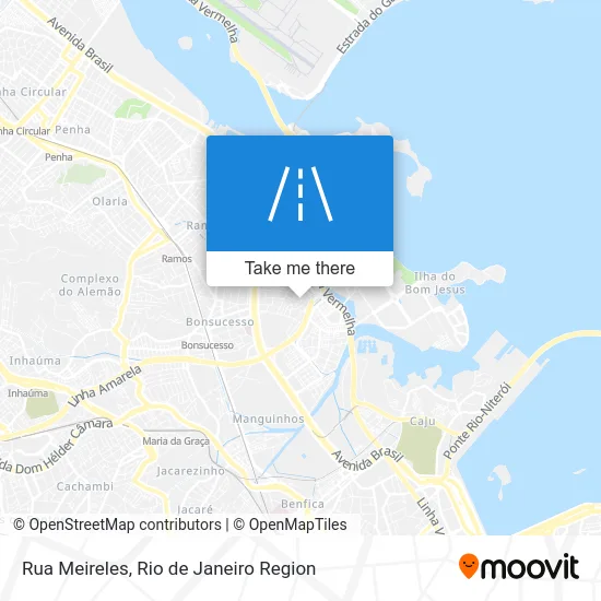 Rua Meireles map