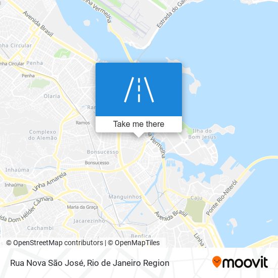 Rua Nova São José map