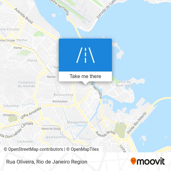 Rua Oliveira map