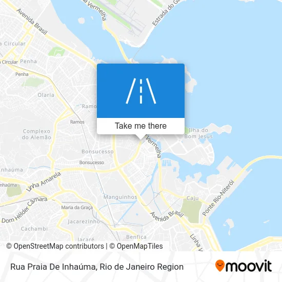 Rua Praia De Inhaúma map