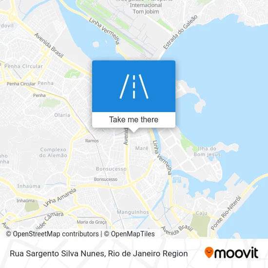 Rua Sargento Silva Nunes map
