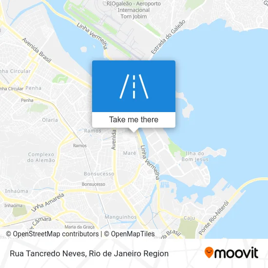 Rua Tancredo Neves map
