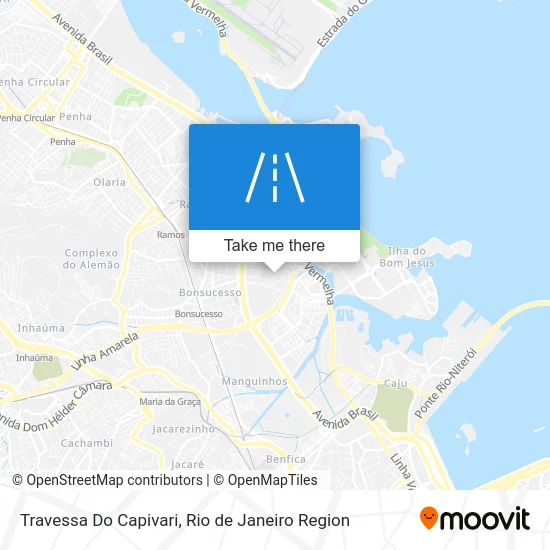 Travessa Do Capivari map