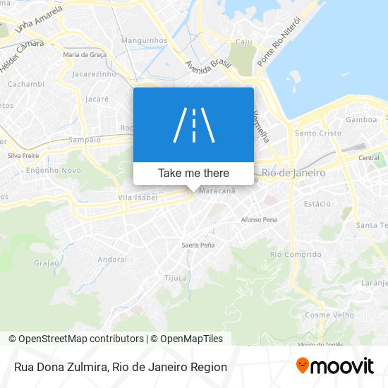 Mapa Rua Dona Zulmira