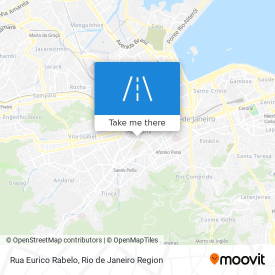Rua Eurico Rabelo map