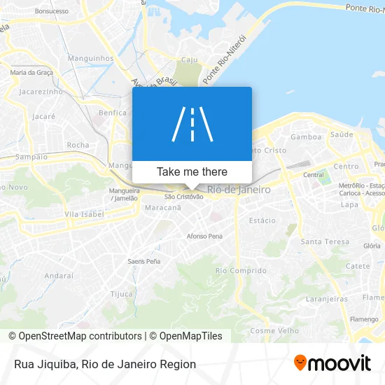 Rua Jiquiba map