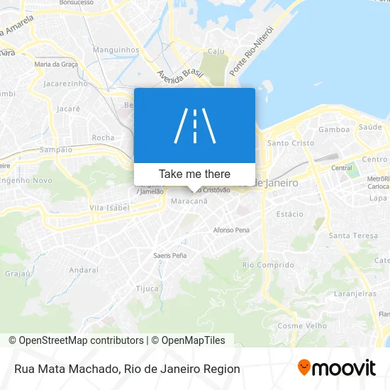Rua Mata Machado map