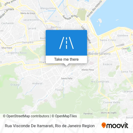Rua Visconde De Itamarati map