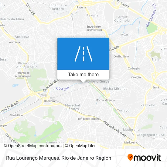 Rua Lourenço Marques map