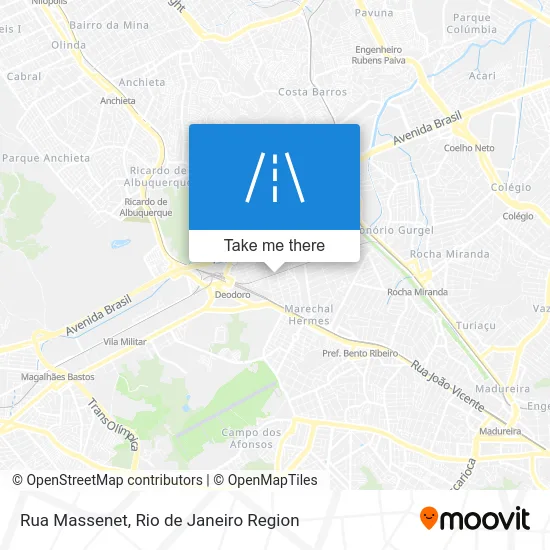 Rua Massenet map