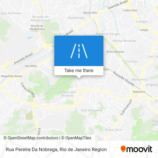 Rua Pereira Da Nóbrega map