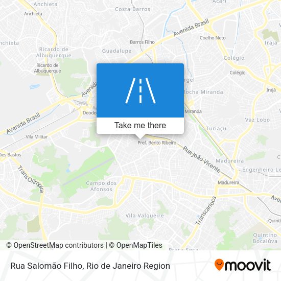 Rua Salomão Filho map