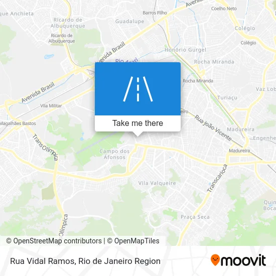 Rua Vidal Ramos map