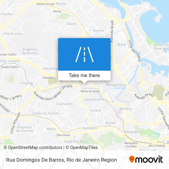 Rua Domingos De Barros map