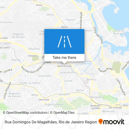 Rua Domingos De Magalhães map
