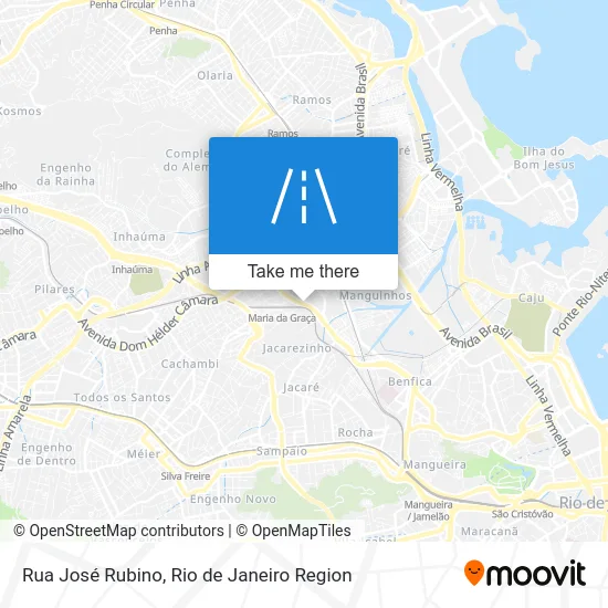 Rua José Rubino map