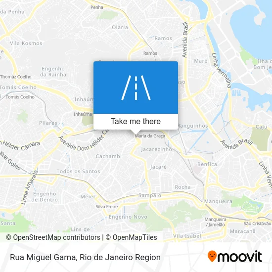 Rua Miguel Gama map