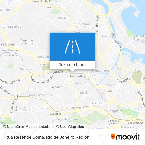 Rua Resende Costa map