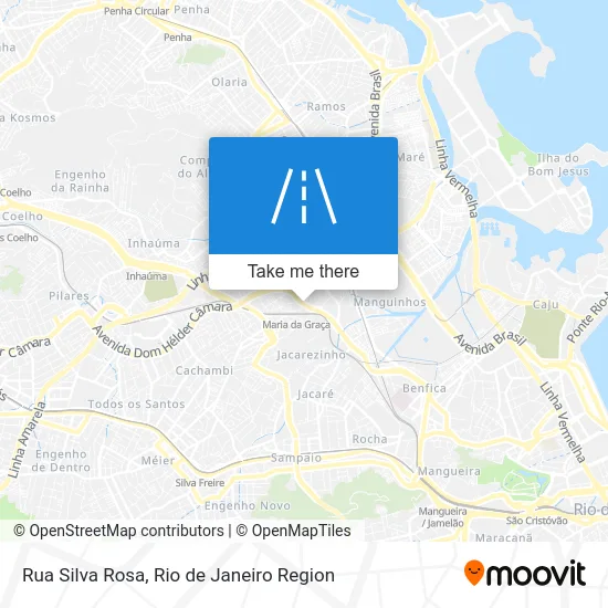 Rua Silva Rosa map