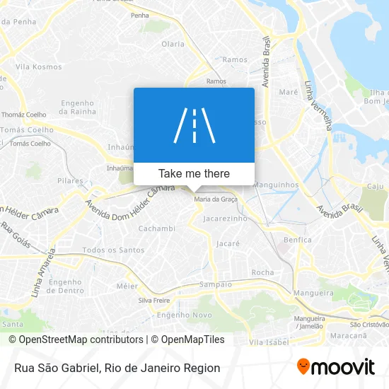 Rua São Gabriel map