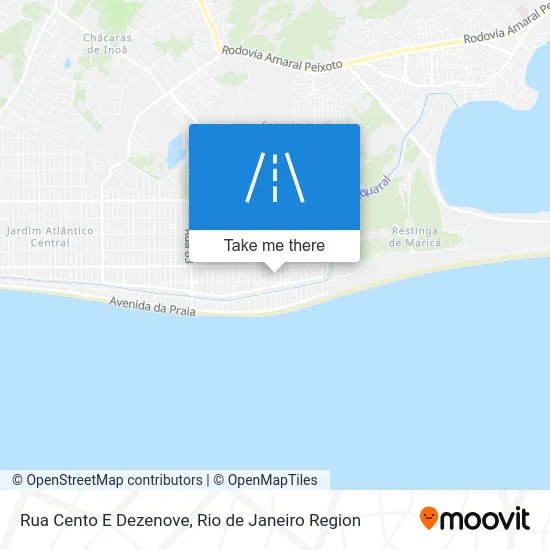 Rua Cento E Dezenove map