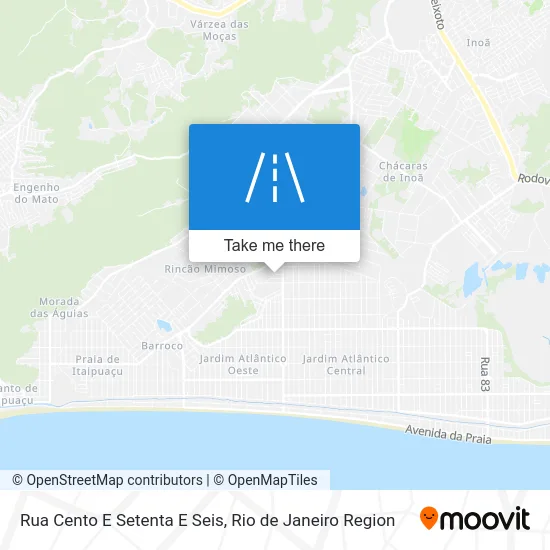 Rua Cento E Setenta E Seis map