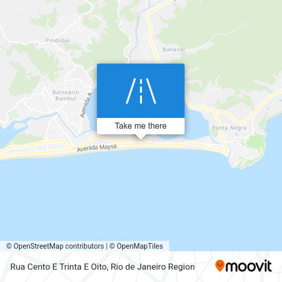 Rua Cento E Trinta E Oito map