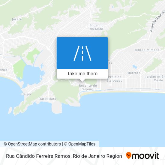Rua Cândido Ferreira Ramos map