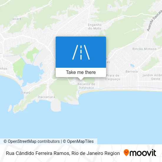 Rua Cândido Ferreira Ramos map