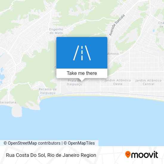 Rua Costa Do Sol map