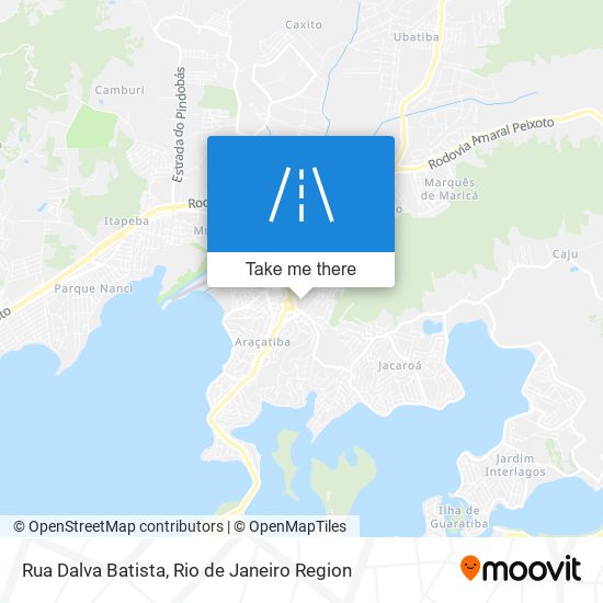 Rua Dalva Batista map