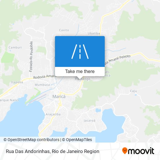 Rua Das Andorinhas map