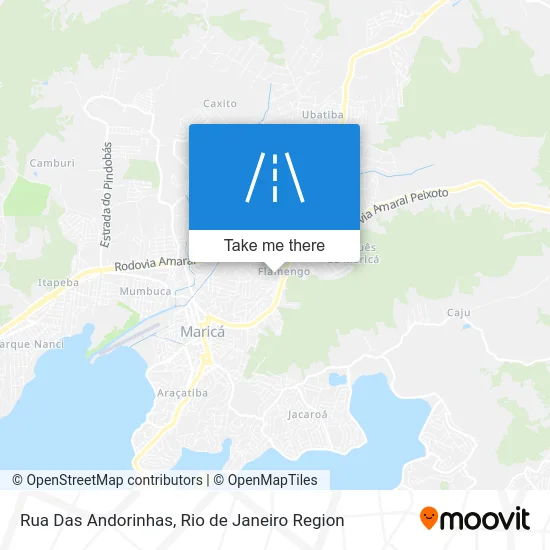 Rua Das Andorinhas map