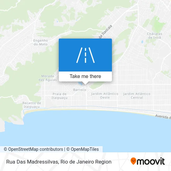Rua Das Madressilvas map