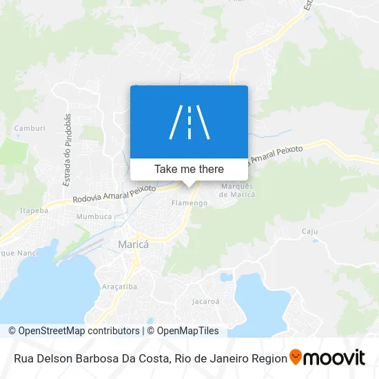 Rua Delson Barbosa Da Costa map