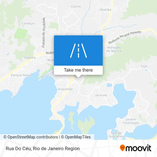 Rua Do Céu map