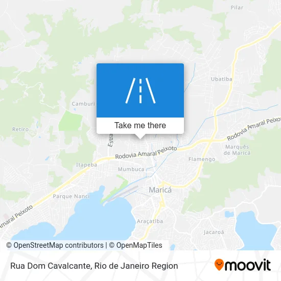 Rua Dom Cavalcante map