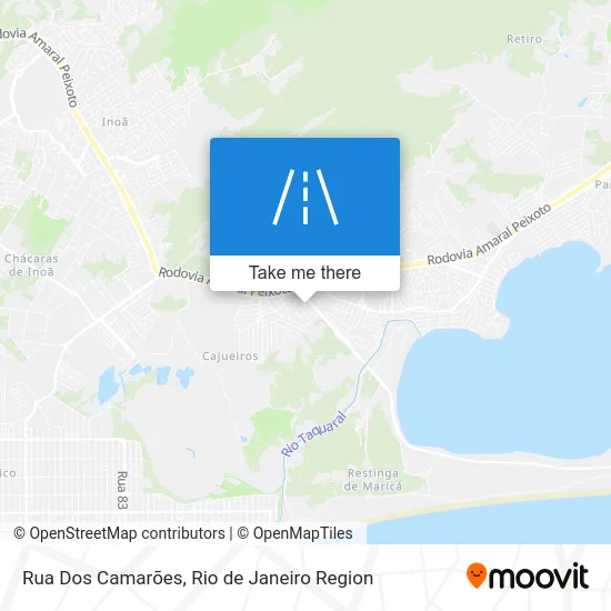 Rua Dos Camarões map