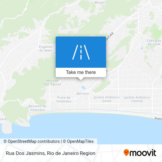 Rua Dos Jasmins map