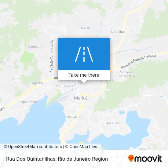 Rua Dos Quintanilhas map