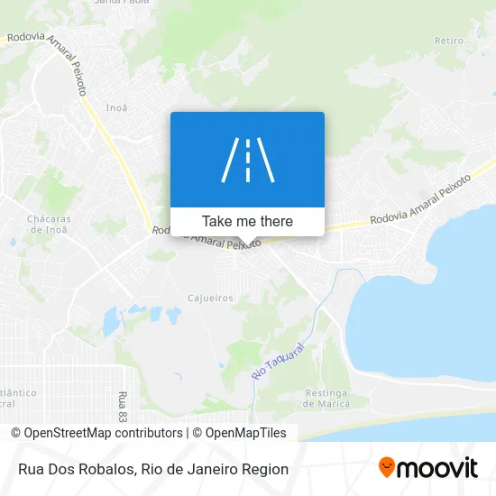 Rua Dos Robalos map